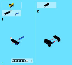 LEGO 42028 instructions page 24 – build guide