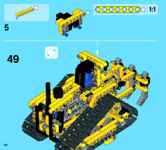LEGO 42028 instructions page 26 – build guide
