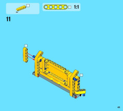 LEGO 42028 instructions page 43 – build guide