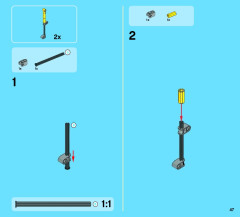 LEGO 42028 instructions page 47 – build guide
