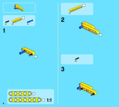 LEGO 42028 instructions page 6 – build guide