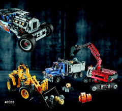 LEGO 42028 instructions page 63 – build guide