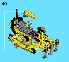 LEGO 42028 instructions page 8 – build guide