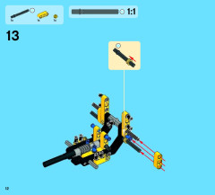 LEGO 42028 instructions page 12 – build guide