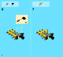 LEGO 42028 instructions page 18 – build guide
