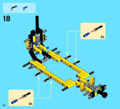 LEGO 42028 instructions page 22 – build guide