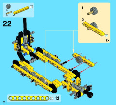 LEGO 42028 instructions page 26 – build guide