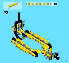 LEGO 42028 instructions page 27 – build guide