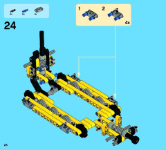 LEGO 42028 instructions page 28 – build guide