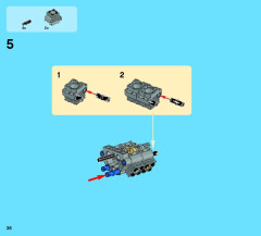 LEGO 42028 instructions page 36 – build guide