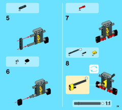 LEGO 42028 instructions page 39 – build guide