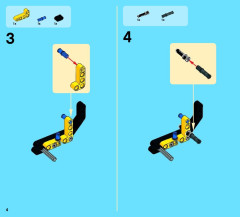 LEGO 42028 instructions page 4 – build guide