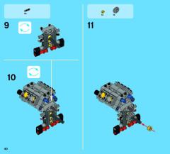 LEGO 42028 instructions page 40 – build guide