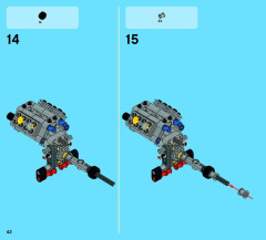 LEGO 42028 instructions page 42 – build guide