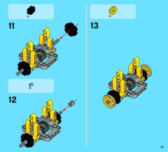LEGO 42028 instructions page 51 – build guide