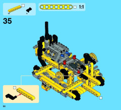 LEGO 42028 instructions page 56 – build guide