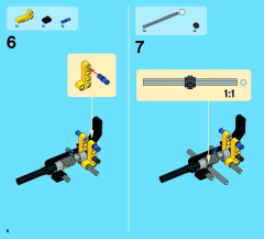 LEGO 42028 instructions page 6 – build guide