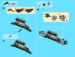 LEGO 42029 instructions page 7 – build guide