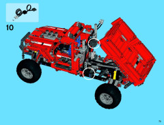 LEGO 42029 instructions page 73 – build guide