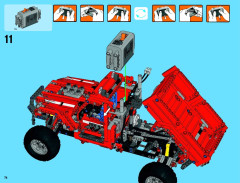 LEGO 42029 instructions page 74 – build guide