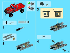LEGO 42029 instructions page 3 – build guide