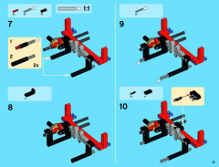 LEGO 42029 instructions page 43 – build guide
