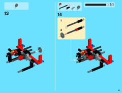 LEGO 42029 instructions page 45 – build guide