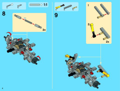LEGO 42029 instructions page 6 – build guide