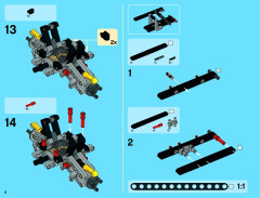 LEGO 42029 instructions page 8 – build guide