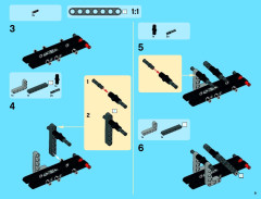 LEGO 42029 instructions page 9 – build guide