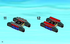 LEGO 4203 instructions page 10 – build guide