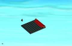 LEGO 4203 instructions page 14 – build guide