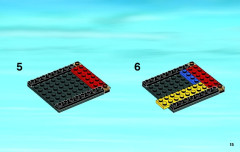LEGO 4203 instructions page 15 – build guide
