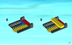 LEGO 4203 instructions page 17 – build guide