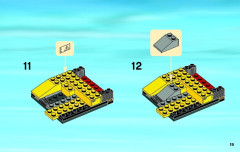 LEGO 4203 instructions page 19 – build guide