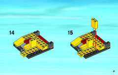 LEGO 4203 instructions page 21 – build guide