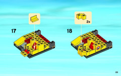 LEGO 4203 instructions page 23 – build guide
