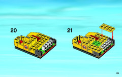 LEGO 4203 instructions page 25 – build guide