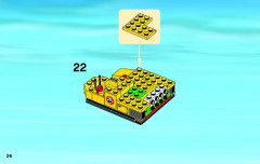 LEGO 4203 instructions page 26 – build guide