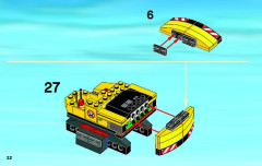 LEGO 4203 instructions page 32 – build guide