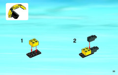 LEGO 4203 instructions page 33 – build guide