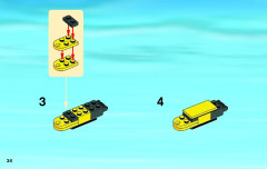 LEGO 4203 instructions page 34 – build guide