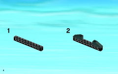 LEGO 4203 instructions page 4 – build guide