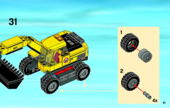 LEGO 4203 instructions page 41 – build guide