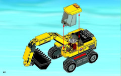LEGO 4203 instructions page 42 – build guide