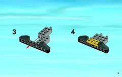 LEGO 4203 instructions page 5 – build guide