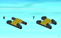 LEGO 4203 instructions page 7 – build guide