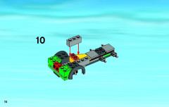 LEGO 4203 instructions page 10 – build guide