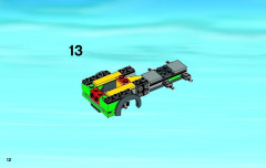 LEGO 4203 instructions page 12 – build guide
