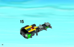 LEGO 4203 instructions page 14 – build guide